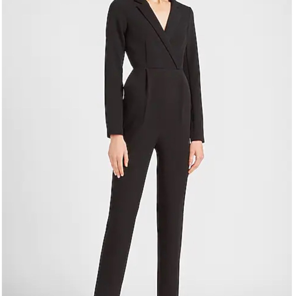 Express Long Sleeve Blazer Jumpsuit: NEW CONDITION